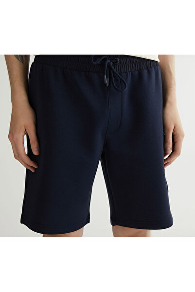 Gant Erkek Lacivert Regular Fit Logolu Şort