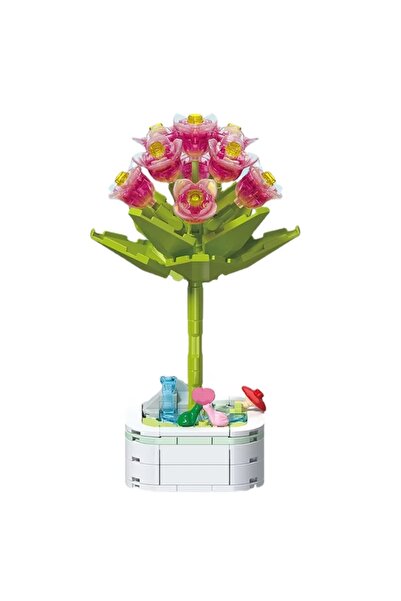 MEGA Kristal Çiçekler Yapı Blokları Menekşe