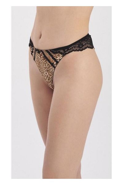 MOONLİGHT Snur de dantelă Moonlight 3209 Leopard