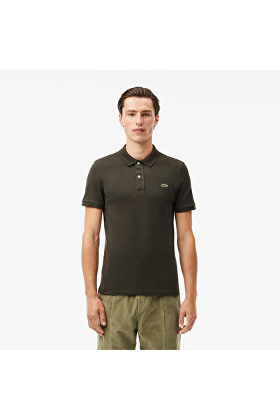 Lacoste L.12.12 Erkek Slim Fit Haki Polo