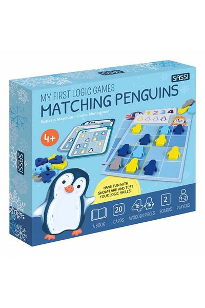 Sassi Junior My First Logic Games - Matching Penguins
