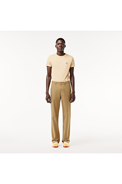 Lacoste Erkek Straight Fit Chino Bej Pantolon