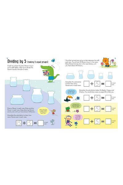 Usborne Workbooks Dividing 6-7