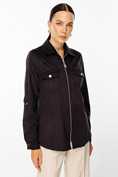 Ekol Güderi Fermuarlı Gömlek