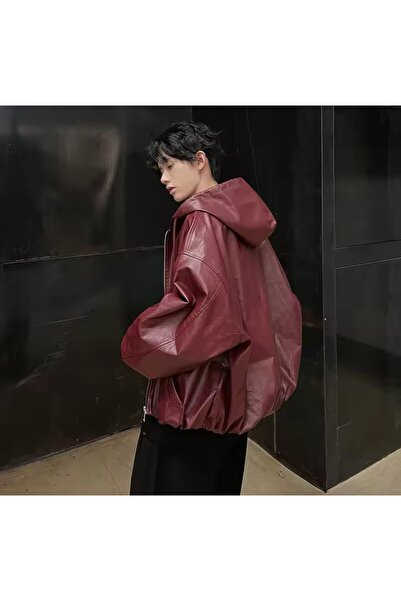 NYC GİYİM TEKSTİL Ultra ovarsize hakiki deri unisex hip hop mont