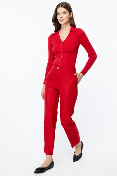 Ekol Self Thin Corduroy Trousers