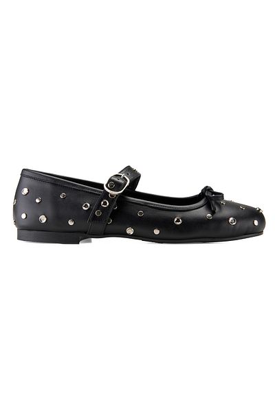 Desa Pantofi Mary Jane din piele neagră de damă
