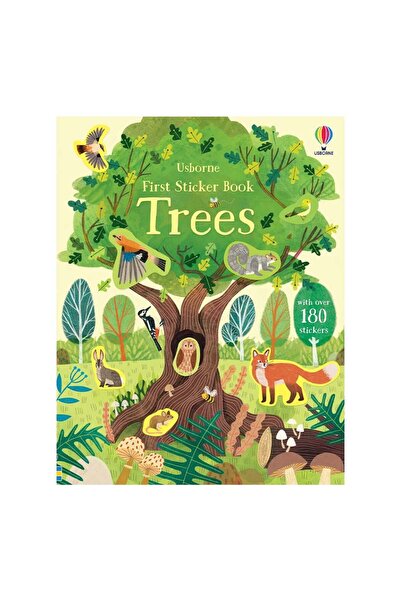 Usborne Πρώτο βιβλίο με αυτοκόλλητα Δέντρα