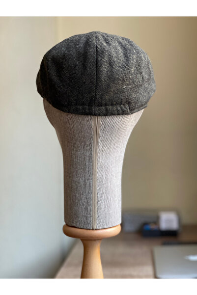 Rupen Kraft Standard Winter Woolen English Cap Draped Peaky Blinders Model Men's Cap Houndstooth Cap