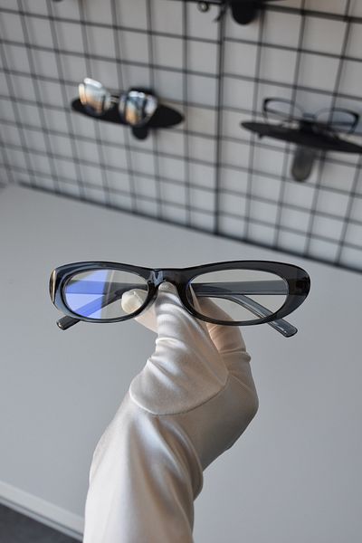 LOOKUP Blue Light Protection Screen Glasses Optical Compatible Can Change Glasses Wiping Cloth and Case Gift