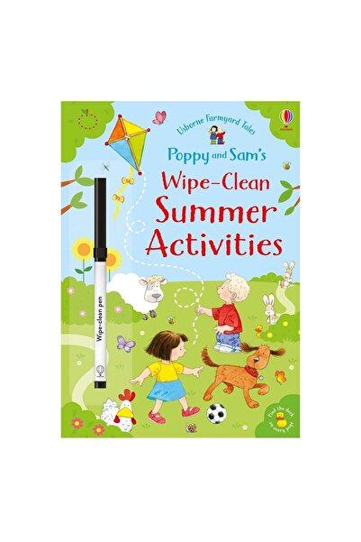 Usborne Οι Καλοκαιρινές Δραστηριότητες που ξεπλένονται των Πόπι και του Σαμ