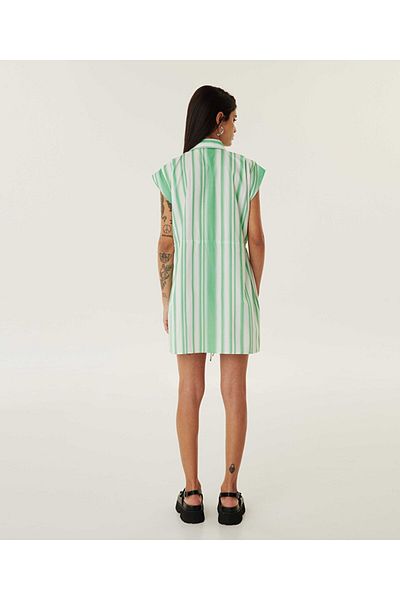 Twist Gestreiftes Hemdkleid-Design