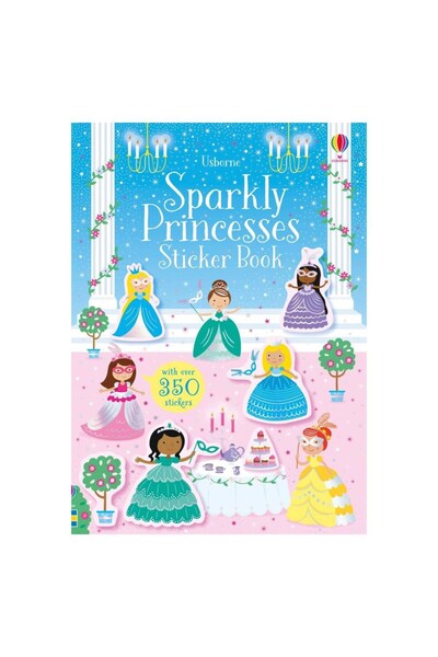 Usborne Sparkly Princesses Sticker Book