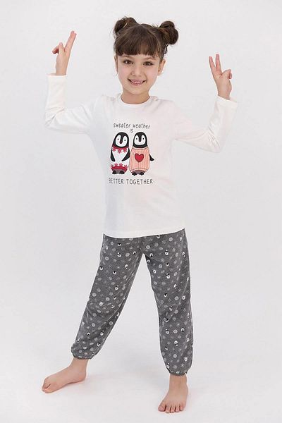 ROLY POLY Σετ πιτζάμες για κορίτσια 2585 Cream Color