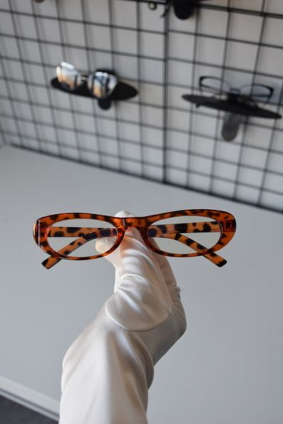 LOOKUP Blue Light Protection Screen Glasses Optical Compatible Can Change Glasses Wiping Cloth and Case Gift