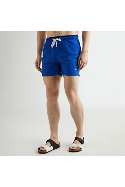 Gant Erkek Mavi Regular Fit Mayo Şort