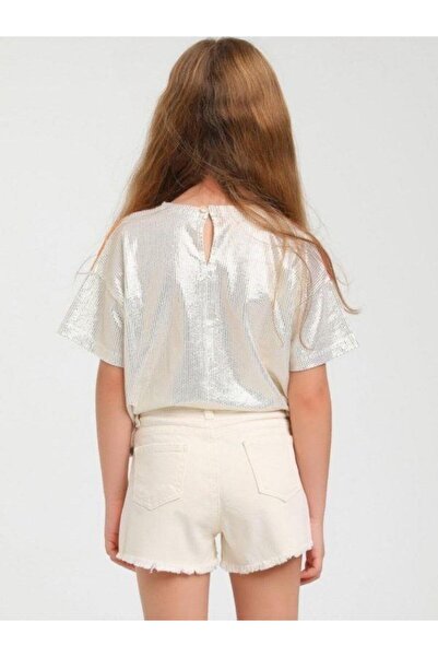 Escabel Shiny Girl's Blouse