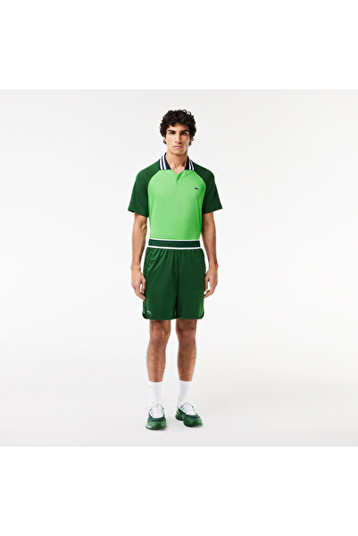 Lacoste SPORT x Daniil Medvedev Erkek Regular Fit Yeşil Şort