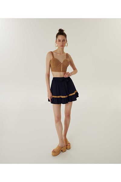 Twist Mix-Stoff-Bustier