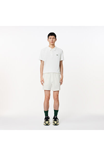 Lacoste Erkek Regular Fit Beyaz Şort
