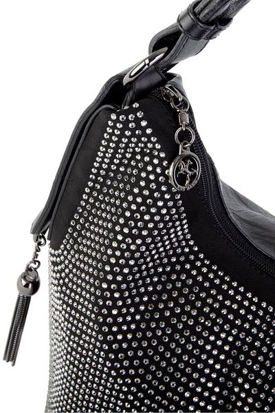 Sose Moda Nas Bag Women's Shoulder Bag - Black Silver