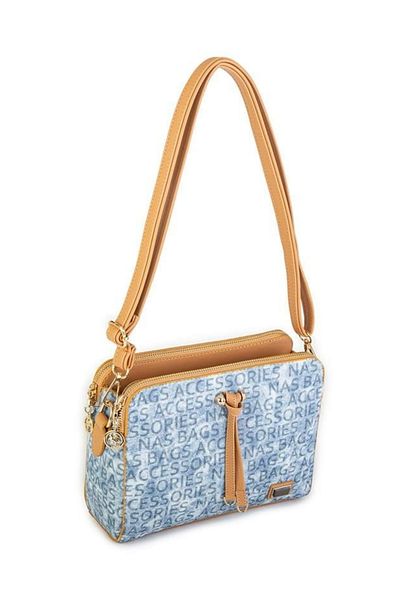 Nas Bag Geantă de damă de culoare denim