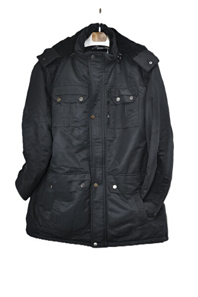 elma abone معطف سوبر باتال من القماش مع ميبلون من الداخل