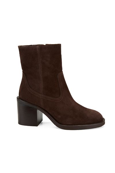 Desa Kovisane Dark Brown Women's Suede Boots