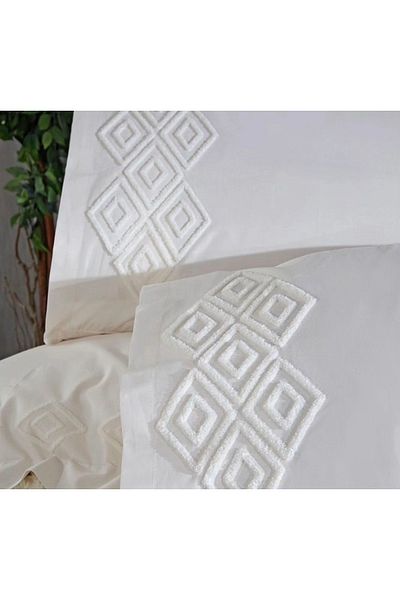 Şekerbibi Liya Cream Color 9 Piece Pique Duvet Cover Set