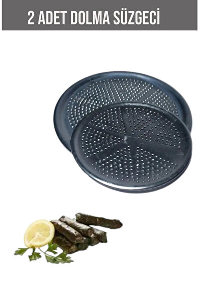 CocoVia 2'li Set Metal Sarma Dolma Kapağı  - Yaprak Sarma Altlığı Dolma Pişirme Aparatı