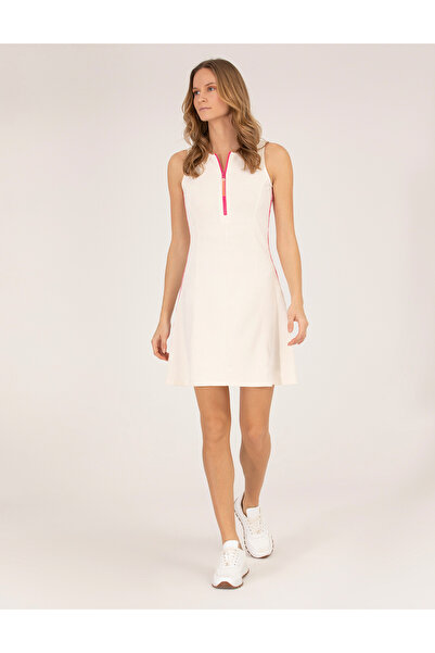 Pierre Cardin Εκρού Πλεκτό Φόρεμα Στενής Γραμμής 50265578-VR019