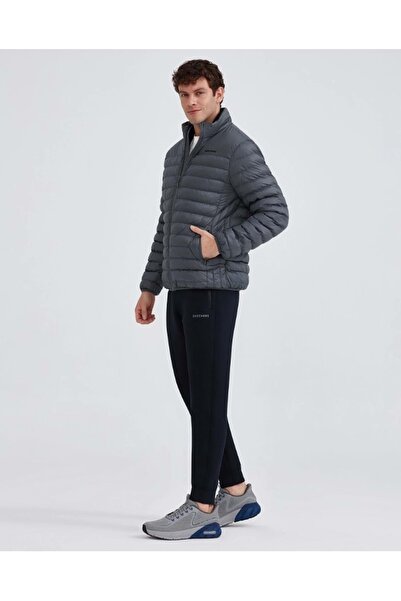 SKECHERS M Outerwear Padded Jacket Coats S232002 Casual Men's Coats Gray
