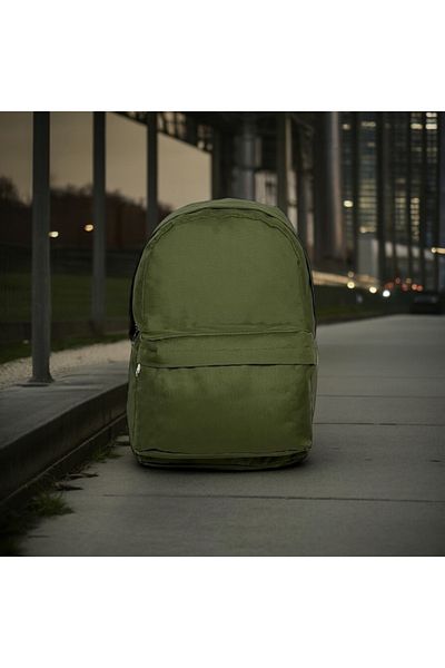 By Polo Club Khaki Hugbag - Σακίδιο πλάτης casual και ταξιδιού