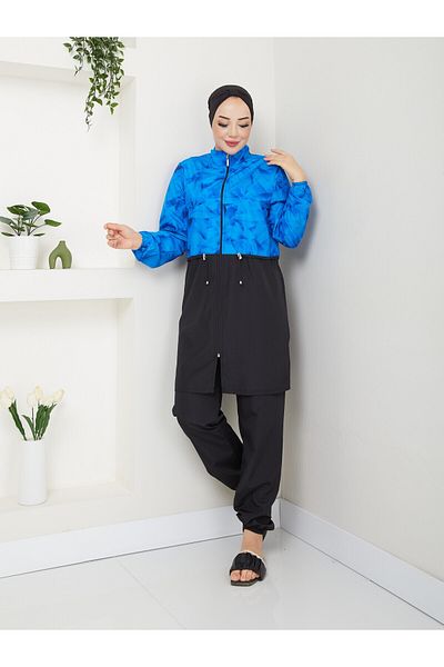 DLC Tekstil Digital Printed Lace-Up Hijab Gift