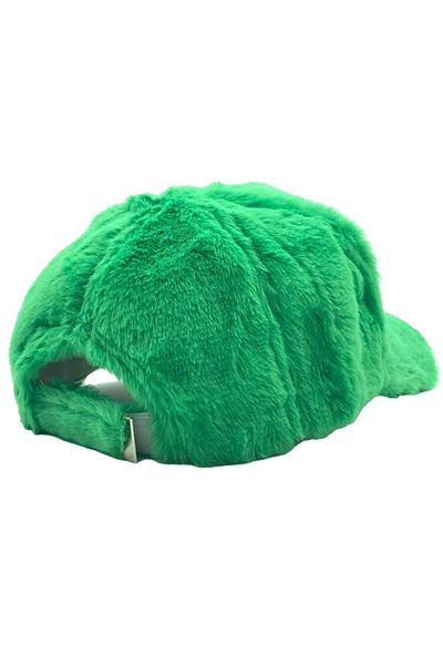 AXE SPORTSWEAR Plush Green Soft Textured Back Adjustable Velcro Buckle Cap Baseball Cap Cap Hat Hat