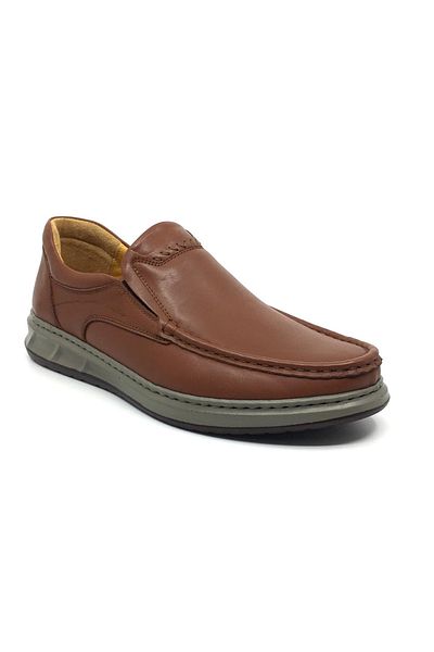 Luis Figo 100% Genuine Leather Orthopedic Men's Comfortable Daily Loafer Large Shoes 40-48