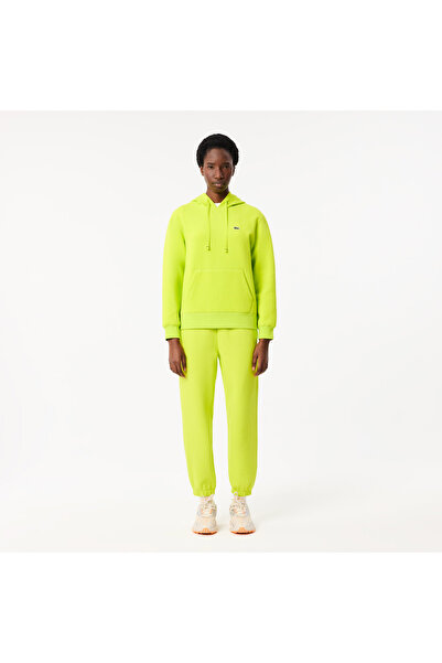 Lacoste Kadın Regular Fit Sarı Eşofman Altı
