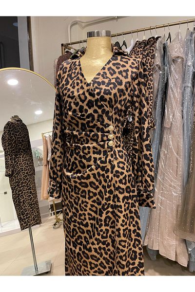 Matex Special Design Leopard Dress