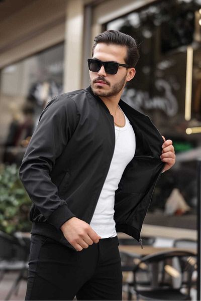 BYzıt Men's Bondit Fabric Lined Jacket