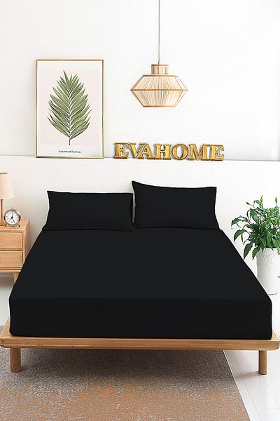 EVA Nova Series Cotton Fitted Elastic Sheet Pillowcase