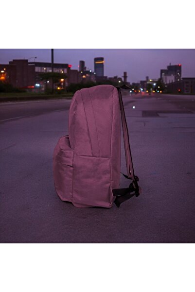 By Polo Club Düz Bordo Günlük Seyahat Kurs Sırt Çantası Plain Burgundy Daily Travel Course Backpack(HUGBAG)