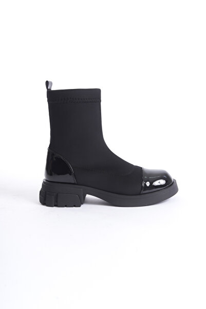 öz se shoes Γυναικείες μπότες Santorini Black Scuba