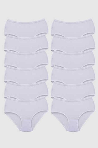 Tutku White Rib Bato - 922 Passion Women, 12 Pack