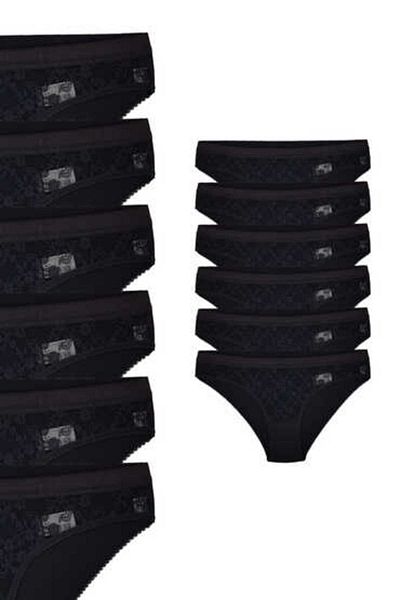 Tutku 725 Women's Black Sapphire Bikini - Pack of 12