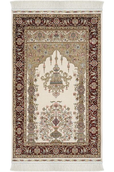 Cool Halı Prayer 01 Cream Gift Thick Prayer Rug Dowry Set Bride Groom Couple Bundle Prayer Rug Set