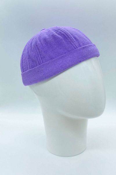 Hoppe Winter Stamp Retro Hip Hop Dockers Brimless Kipa Skullcap