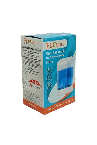 doremodam Lisinya214 Transparent Soap and Shampoo Machine - 500 ml Volume - 334036 -1453
