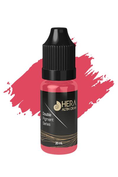 Hera Altın Oran 20ml Kalıcı Makyaj Dudak Kontör Boyası Rose Double