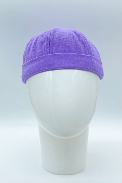 Hoppe Winter Stamp Retro Hip Hop Dockers Brimless Kipa Skullcap