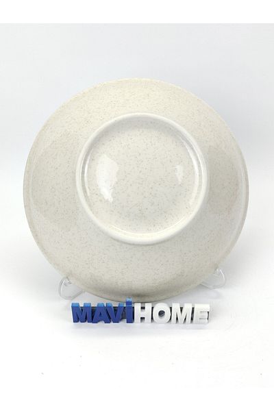 Kütahya Porselen Pearl Mood 25 cm - Single Cinnamon Salad Plate